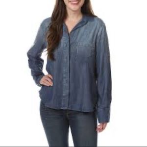 Thalia Sodi Blue Jean Style Shirt